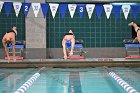 Swim vs Bentley  Wheaton College Swimming & Diving vs Bentley University. - Photo by Keith Nordstrom : Wheaton, Swimming & Diving